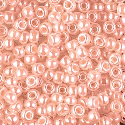 6/0 Miyuki Seed Beads - 25g Bag – Ceylon Baby Pink - Colour 517