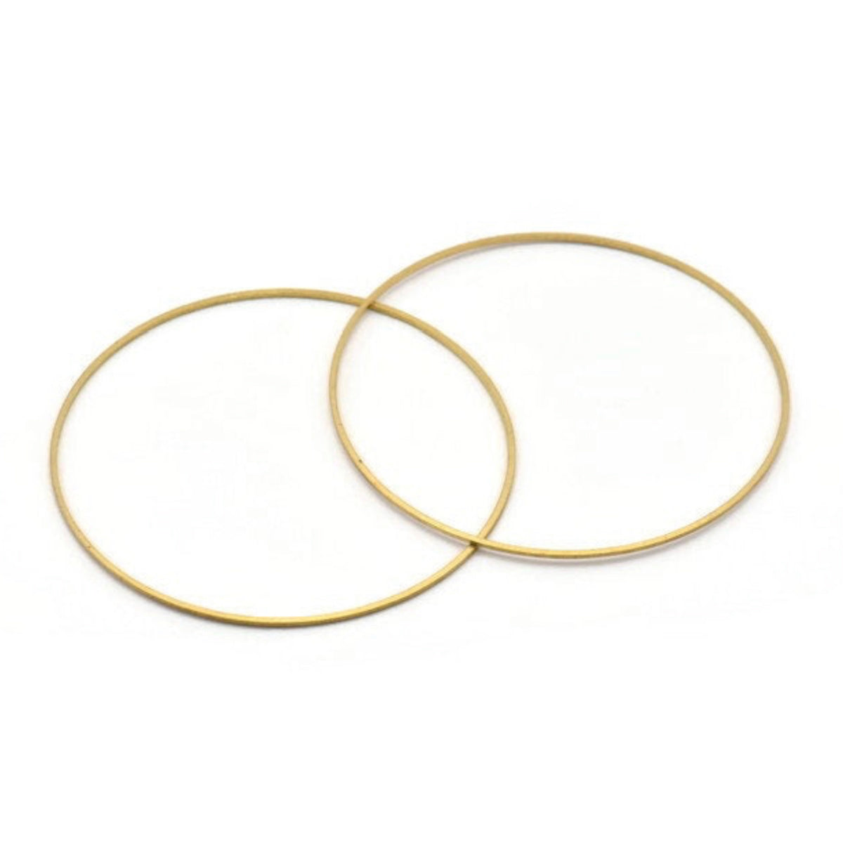 Antique Brass - Gold Coloured – 60mm Ring