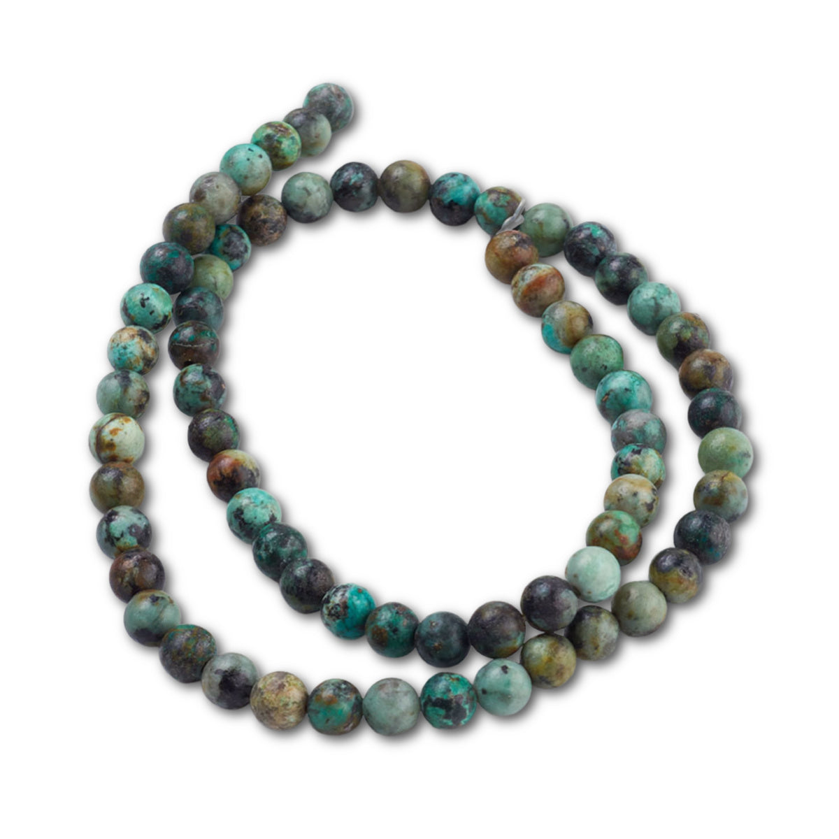 2mm African Turquoise Gemstone Strand - Approx 170 Beads