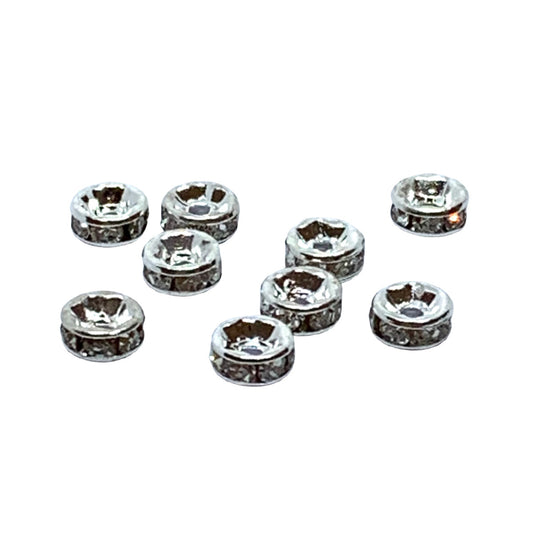 Crystal Rondelle 6mm – Pack of 10