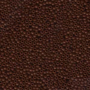 250g Wholesale Pack - 11/0 Miyuki Seed Beads - Opaque Chocolate Brown - Colour 419