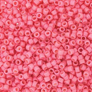 11/0 – Miyuki Delica - 5g Bag – Duracoat Opaque Light Carnation – DB2116