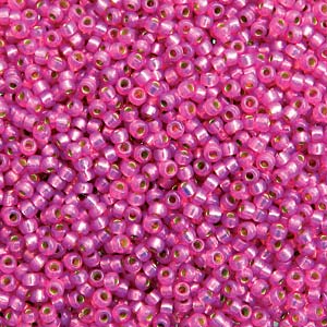 11/0 Miyuki Seed Beads - 25g Bag - Duracoat S/L Dusty Rose - Colour 4238