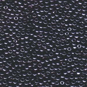 11/0 Miyuki Seed Beads - 25g Bag – Gunmetal - Colour 451