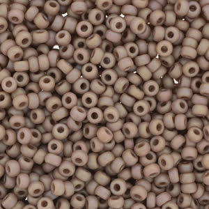 8/0 Miyuki Seed Beads - 25g Bag – Frosted Opaque Glazed Rainbow Lavender - Colour 4694
