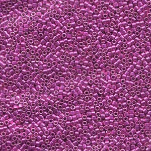 11/0 – Miyuki Delica - 5g Bag – Galvanised Bright Pink – DB0425