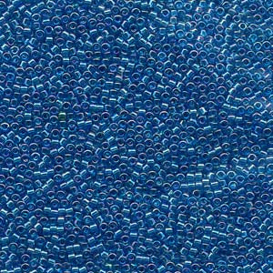 11/0 – Miyuki Delica - 5g Bag – Transparent Aquamarine AB – DB0177