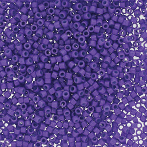 11/0 – Miyuki Delica - 5g Bag – Duracoat Opaque Violet Blue – DB2359