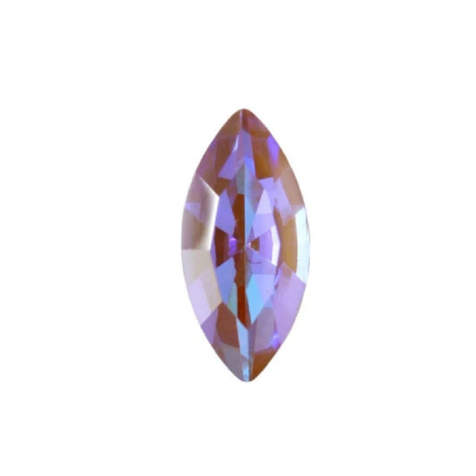 15x7mm Aurora Crystal Navette Stones - Pack of 6 - Ochre Delite