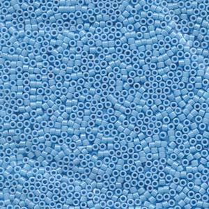 11/0 – Miyuki Delica - 5g Bag – Opaque Sky Blue Luster – DB0215