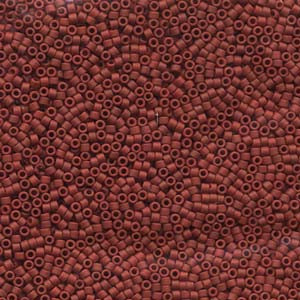 11/0 – Miyuki Delica - 5g Bag – Matte Metallic Dark Maroon – DB0378