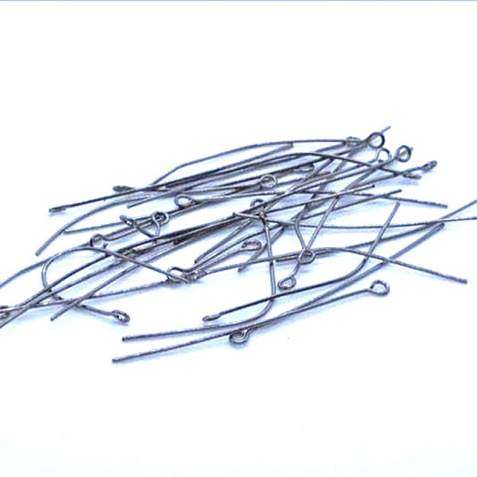 2 Inch Gunmetal Soft Eyepins – Bag of 50