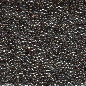 11/0 – Miyuki Delica - 5g Bag – Galvanized Tarnished Silver – DB0254