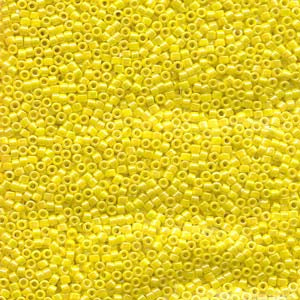 11/0 – Miyuki Delica - 50g Bag - Opaque Yellow AB – DB0160 Wholesale