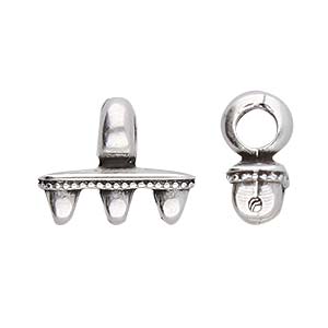 Mesaria 3 – Superduo Eye – Silver Plated – Pack of 2