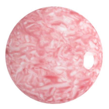 Czech Glass Cabochon 25mm – Milky Light Rose