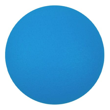 Czech Glass Cabochon 25mm – Capri Blue Light Matte