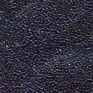 10/0 - Miyuki Delica - 5g Bag - Medium Blue Iris - DBM0005