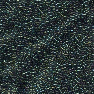 10/0 - Miyuki Delica - 5g Bag - Metallic Teal Iris - DBM0027