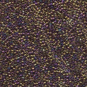11/0 – Miyuki Delica - 5g Bag – Metallic Purple Gold Iris – DB0029