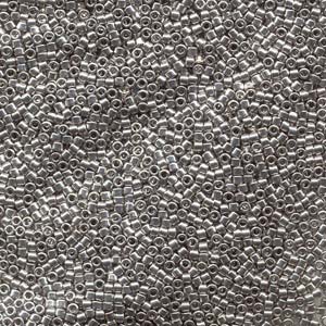 11/0 – Miyuki Delica Duracoat - 5g Bag – Palladium Plated – DB0038