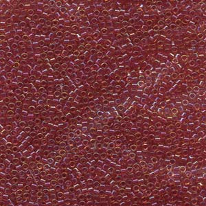 11/0 – Miyuki Delica - 5g Bag – Lined Light Cranberry AB – DB0062