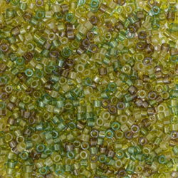 11/0 – Miyuki Delica  – 5g Bag - Sparkling Lined Camouflage Mix – DB0989