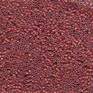11/0 – Miyuki Delica - 5g Bag – Metallic Rhubarb Luster – DB1016