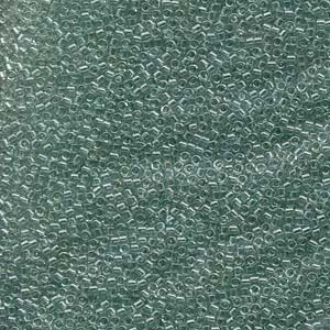 11/0 – Miyuki Delica - 5g Bag – Transparent Seafoam Luster – DB0112
