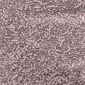 11/0 – Miyuki Delica - 5g Bag – Silver Lined Pink Mist – DB1203
