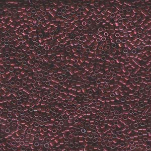 11/0 – Miyuki Delica - 5g Bag – Transparent Wild Irish Rose Luster – DB0120