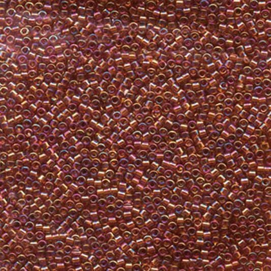 11/0 – Miyuki Delica - 5g Bag - Transparent Dark Cranberry AB – DB1242
