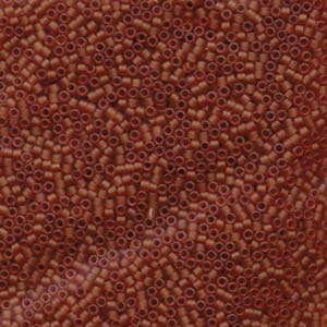 11/0 – Miyuki Delica - 5g Bag – Matte Transparent Dark Cranberry – DB1262
