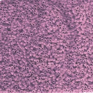 11/0 – Miyuki Delica - 5g Bag  – Matte Transparent Mauve – DB1264