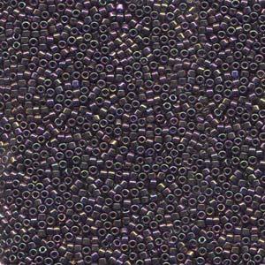 11/0 – Miyuki Delica - 5g Bag – Amethyst Gold Luster Iris – DB0128