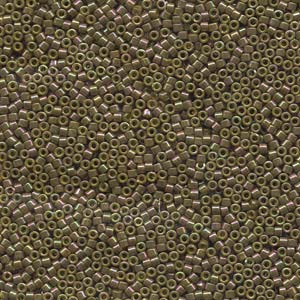 11/0 – Miyuki Delica - 5g Bag – Opaque Olive Golden Luster – DB0133
