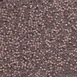 11/0 – Miyuki Delica - 5g Bag – Silver Lined Cinnamon Opal – DB1460(Discontinued by Miyuki)