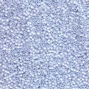 11/0 – Miyuki Delica - 5g Bag - Matte Opaque Light Sky Blue Ceylon – DB1537
