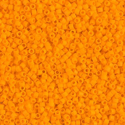 11/0 – Miyuki Delica - 5g Bag – Matte Opaque Mandarin – DB1583