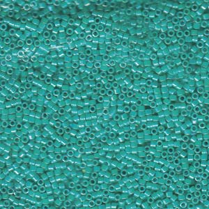 11/0 – Miyuki Delica – 5g Bag - Opaque Turqouise AB – DB0166