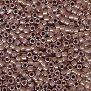 11/0 – Miyuki Delica - 5g – Cocoa Lined Opal AB – DB1749