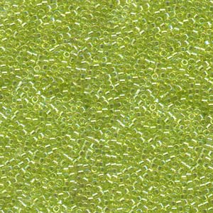 11/0 – Miyuki Delica - 5g Bag  – Transparent Chartreuse AB – DB0174