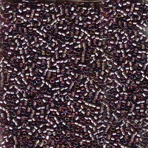 11/0 – Miyuki Delica - 5g Bag – Sparkle Lined Smoky Amethyst AB – DB1760
