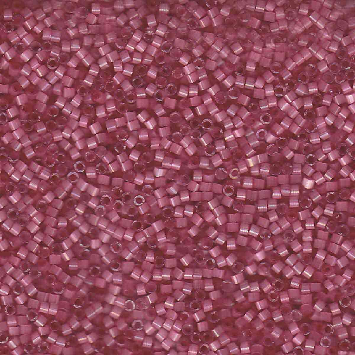 11/0 – Miyuki Delica - 5g Bag - Dyed Rose Silk Satin – DB1807