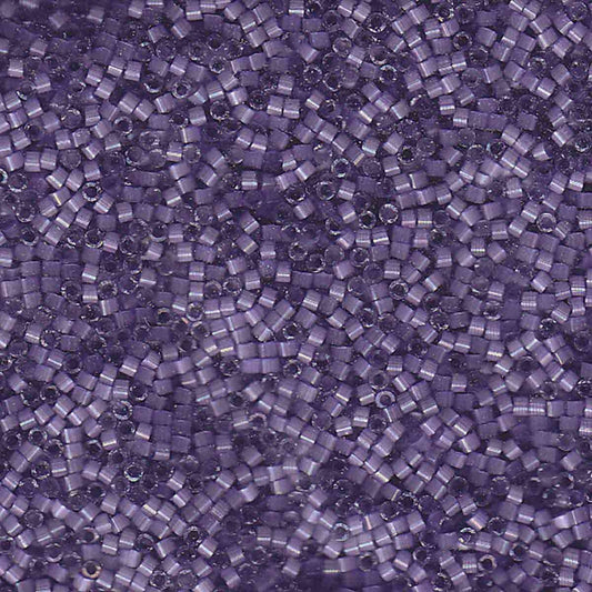 11/0 – Miyuki Delica - 5g Bag - Dyed Lilac Silk Satin – DB1809