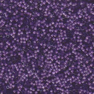 11/0 – Miyuki Delica - 50g Bag – Dyed Purple Silk Satin – DB1810 Wholesale