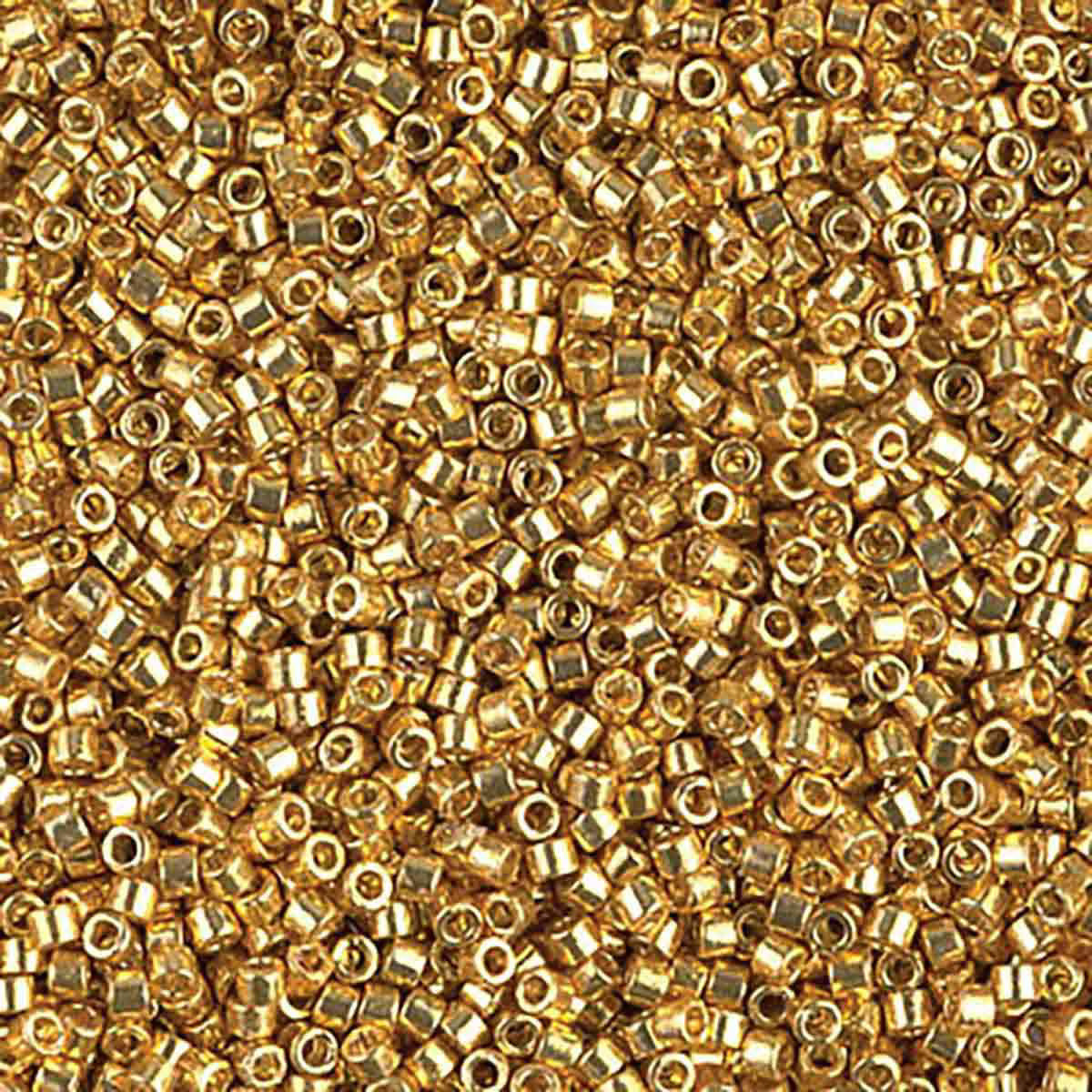 11/0 – Miyuki Delica - 5g Bag – Duracoat Galvanised Gold – DB1832