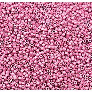 11/0 – Miyuki Delica - 5g Bag - Duracoat Galvanised Matte Hot Pink – DB1840F