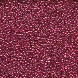 11/0 – Miyuki Delica - 5g Bag – Duracoat Galvanized Light Cranberry – DB1841