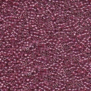 11/0 – Miyuki Delica - 5g Bag – Galvanised Dusty Orchid – DB1848